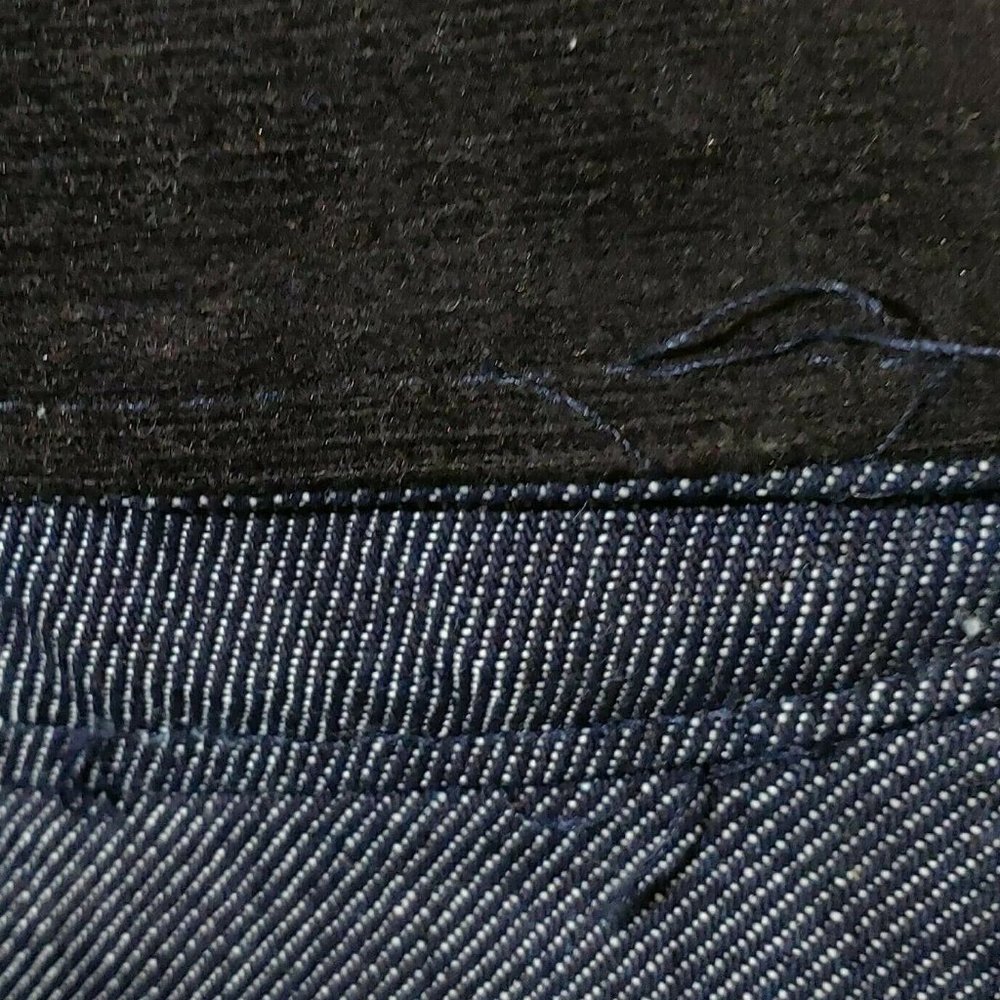 Bob Barker Denim Prison Coat Vintage Dead Stock Barn Chore Jacket L 42/44 Tupac - Picture 7 of 7